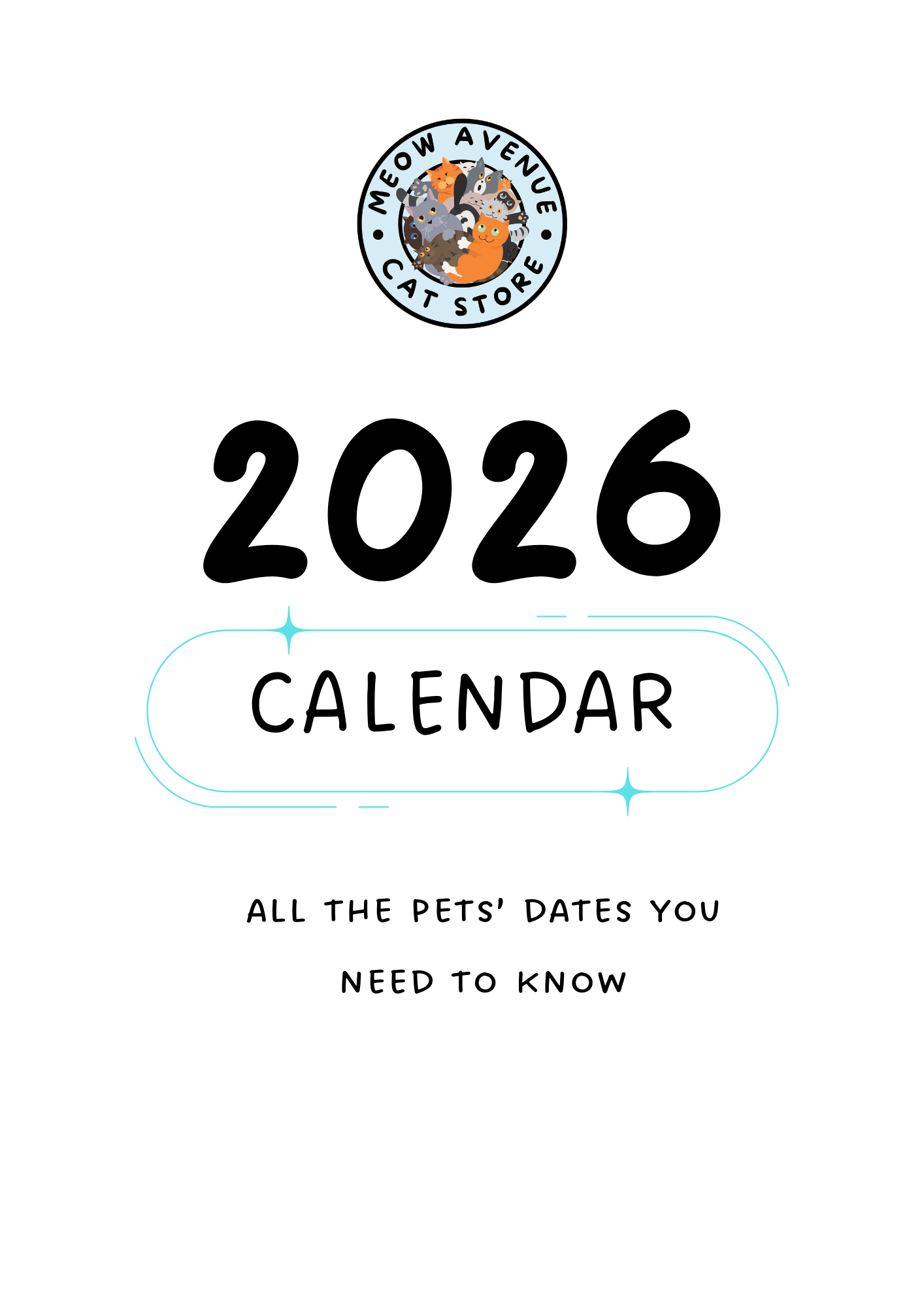 2026 Meow Dates PDF