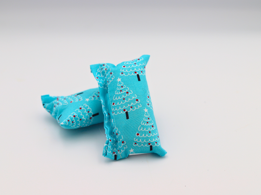Catmas Crinkle Pillow