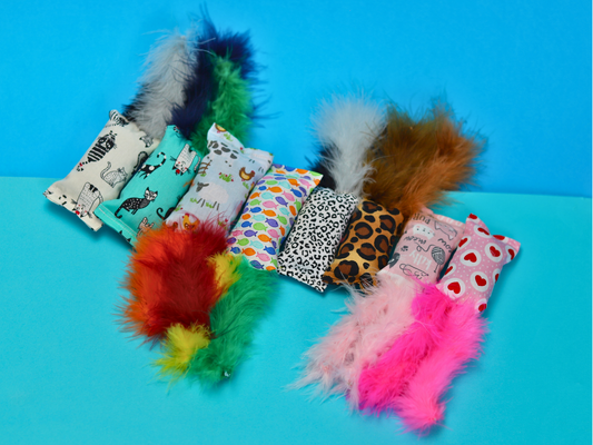 Feather Kicker Duos - Meow Avenue Cat Store