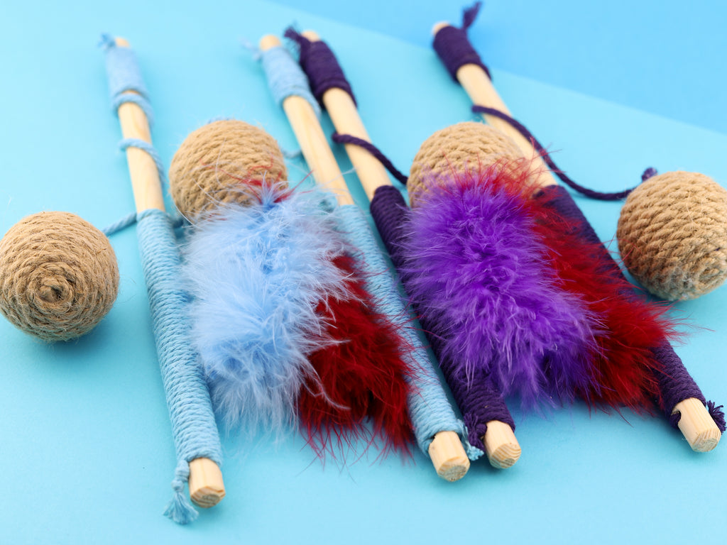 Rattle Cat Wands! - Meow Avenue Cat Store